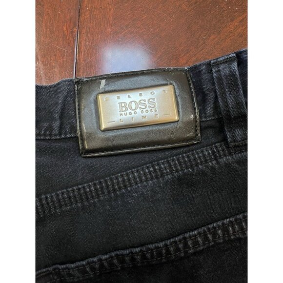 Hugo Boss Alabama Jeans Mens 32x34 Blue Dark Wash Select Line - Picture 6 of 6